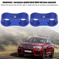 thumbnail image 3 of 2Pcs AN6  Hose Separator Clamp, Fitting Adapter Bracket Universal Neat Tidy Layout  Machined Lightweight Aerospace Quality for Visual Appeal, 3 of 7