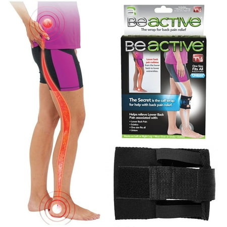 Tension Relief Wrap - BeActive Lower Back Relief Brace Pressure Point Wrap Protect Knee Calf Sciatica