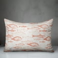 thumbnail image 3 of Creative Products Shades Of Fish Coral 14x20 Spun Poly Pillow, 3 of 3