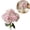 Pink, variant on NANDIYNZHI Plastic Artificial Flower Blue Durable for Home, Faux Hydrangea Bouquet, Fake Floral Arrangement, Wedding Centerpiece Decor, Silk Flower Stem, Table Decoration Pick