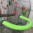 thumbnail image 3 of Bird Wood perch stand toy, crema de loro para mascotas en forma de u 26 * 2,5 * 23 cm, 3 of 3