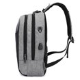 thumbnail image 3 of Mochila antirrobo, mochila de viaje, impermeable, de nailon, con cerradura, USB, para ordenador de hombro, 3 of 5