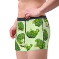 thumbnail image 2 of Balery Broccoli 3 Calzoncillos bóxer para hombre, ropa interior de algodón suave y transpirable con cinturilla de nailon-XX-Large, 2 of 5