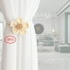 thumbnail image 4 of Alzapaños de cuerda para cortinas, decoración para el hogar, la oficina y la sala de estar. Beige, 4 of 9