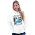 thumbnail image 4 of Vintage Smurf University Varsity Unisex Plus Size Hoodie Brisco Brands 4X, 4 of 5