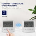 thumbnail image 3 of Mini Radon Air Quality Monitor Temperature Humidity Data Adjustment Radon Sensor Monitor Indoor Radon Gas Detector, 3 of 6