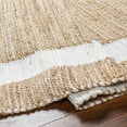 thumbnail image 4 of Hauteloom Ghita Recycled Material Living Room, Bedroom Area Rug - Contemporary - Light Peach, Dark Beige, Light Brown - 6' x 9', 4 of 6