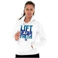 thumbnail image 3 of Faith Blessed Holy Spirit Jesus Unisex Plus Fleece Graphic Hoodie Brisco Brands 5X, 3 of 5