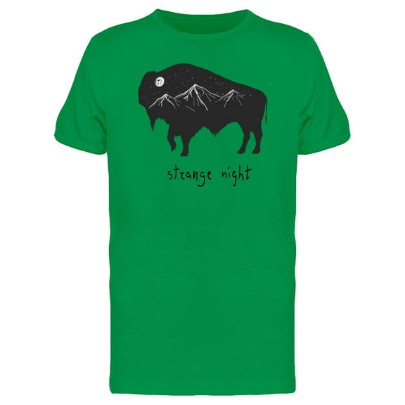 Strange Night Buffalo Tee Men's -Image by Shutterstock
