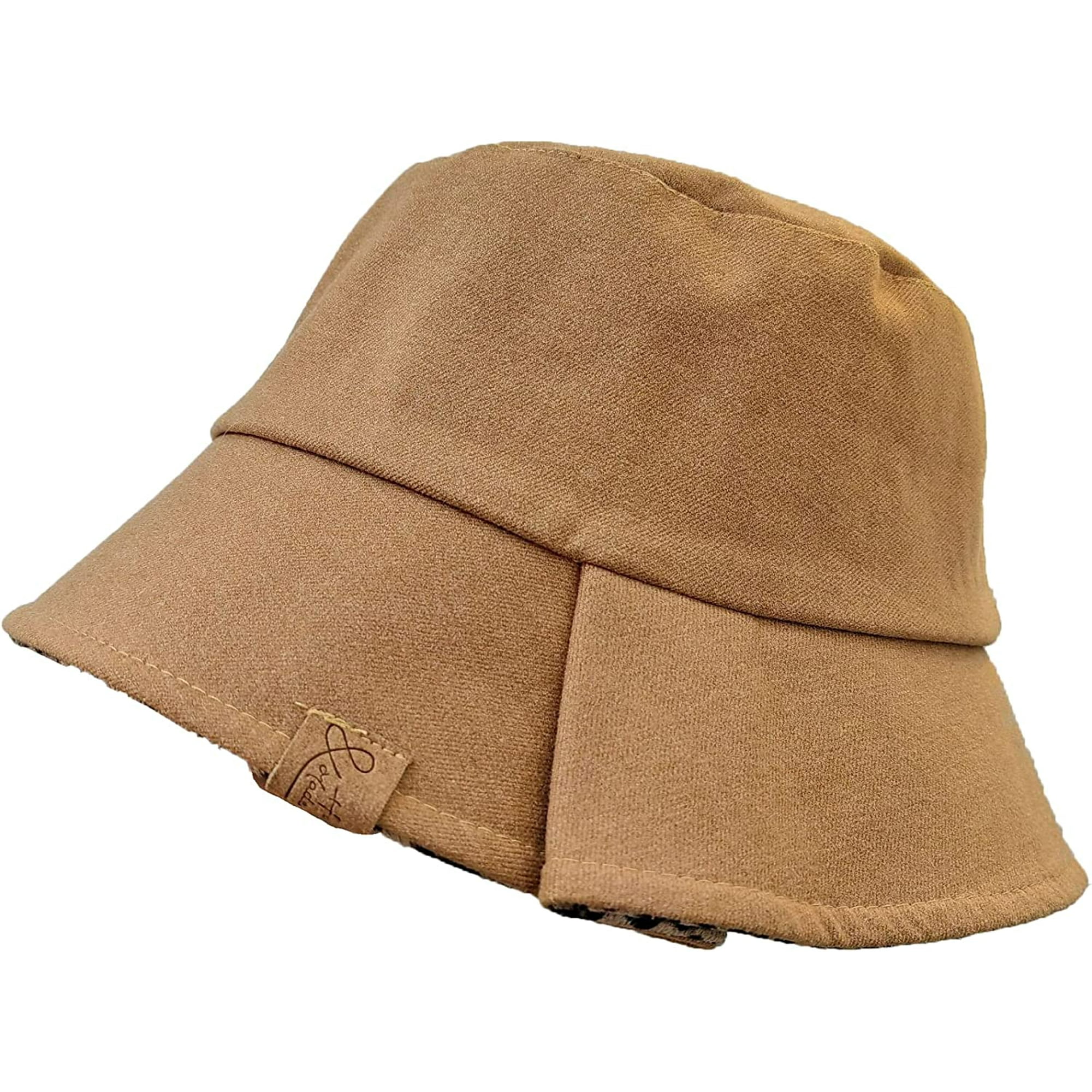 Vintage Men's Bucket Hats - Orange