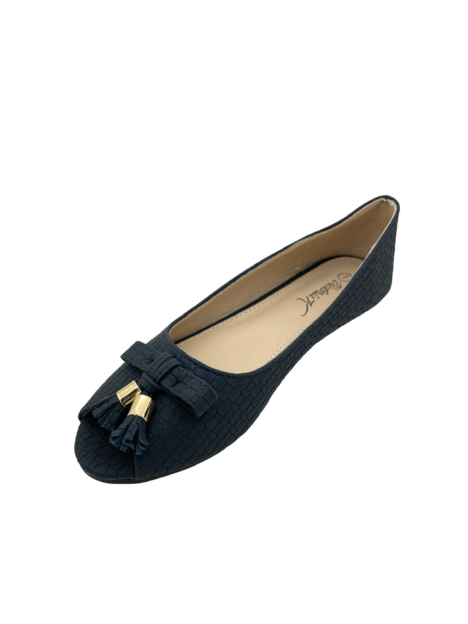 Women's Fashion Comfort Open Toe Flats W/Tassle