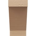 thumbnail image 2 of 9"W x 9"D x 18"H Wide Burlington Rough Cedar Woodgrain TimberThane Corbel, Primed Tan, 2 of 6
