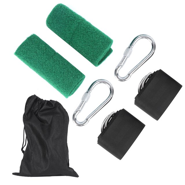 Árbol columpio colgante Correas cinturón kit soporte Accesorios para hamaca entrenamiento jardín camping