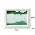 thumbnail image 3 of BAOPAI Decorative Sand Art 360° Rotating Hourglass Motion Picture Frame Relaxing Desktop Ornament For Home Office Decor, 3 of 6