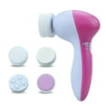 thumbnail image 1 of 5 In 1 Electric Face Brush Facial Cleansing Brush Face Washing Device Handheld Facial Cleaner Battery Powered Makeup Removal Tool, 1 of 7