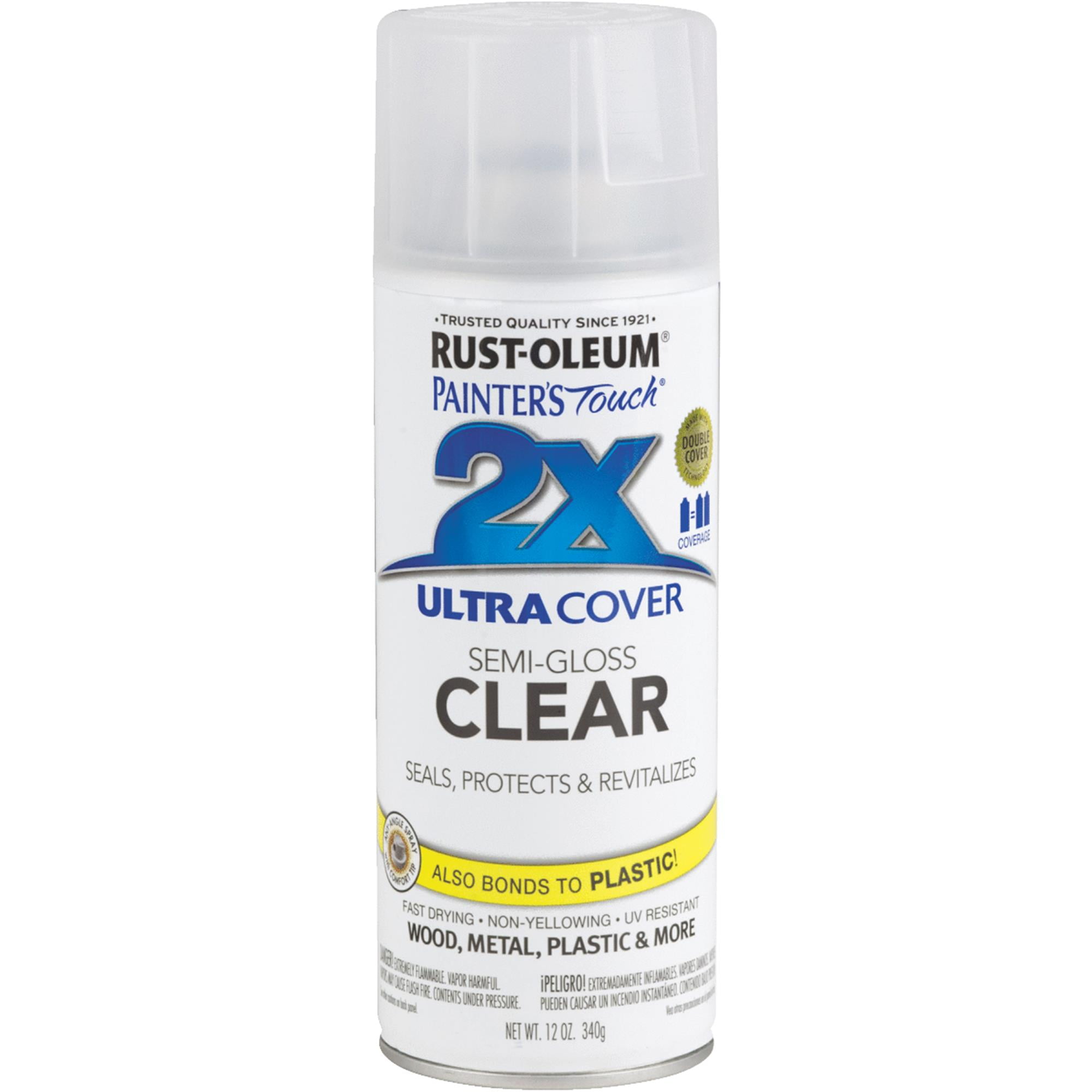 RustOleum Painter's Touch 2X Ultra Cover Clear Finish Spray Paint