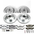thumbnail image 3 of PowerStop Front and Rear Z36 Truck & Tow Carbon-Fiber Ceramic Brake Pad and Drilled and Slotted Rotor Kit Fits: DODGE Select Models K4385-36, 3 of 9