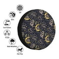 thumbnail image 4 of Sikiie Snake Sleep PVC Leather Spare Tire Wheel Cover Spare Tire Cover, for Car Truck SUV Camper Trailer Universal Fit(14-17in)-15 inch, 4 of 6