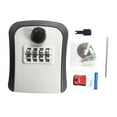 thumbnail image 4 of SunniMix 5xKey Lock Box Security Lock Box for Realtors Outdoor House Keys Room Cards 5 Pcs, 4 of 7