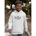 thumbnail image 2 of Buon Ferragosto Color Dots Hoodie Juniors -Image by Shutterstock,  Medium, 2 of 4