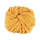 thumbnail image 5 of Hilo de lana grueso de 2 cm, hilo tubular jumbo para gorros, mantas tejidas a mano, cojines DIY Amarillo, 5 of 9
