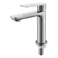thumbnail image 1 of Llave Sencilla De Lavabo Acero Inoxidable Satinado Mb-007, 1 of 2