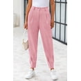 thumbnail image 2 of Pantalones de Mujer PRETTYGARDEN 2025 de Cintura Alta Rosa XL, 2 of 9