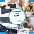 thumbnail image 2 of MOSSLIAN Screen Cleaning Wipes, Individually Wrapped Pre-Moistened Touchscreen Wipes Tissues for Cell Phone, Watch, Eyeglasses, Sunglasses, Goggles, Car Rearview Mirror and Glassware Lens,80p, 2 of 8