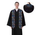 thumbnail image 4 of Fuzoiu Funny Steam Train Print Graduation Sash,Graduation Stole,Unisex Adult Graduation Stole Shawl 91" Long,for Academic Commencements Shawl-Sharp Corner, 4 of 7