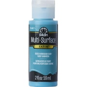 FolkArt Multi-Surface Acrylic Craft Paint, Satin Finish, Hawaiian Surf, 2 fl oz