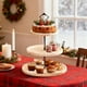 thumbnail image 4 of Soporte De Postres De Madera Soporte navideño de madera para postres, 1 unidad, 38x25 cm, bandeja Rkxzt, 4 of 8