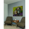 thumbnail image 4 of Marmont Hill "Two Dachshunds" by Tori Campisi Painting Print on Canvas, 4 of 7