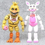 6Pcs/set PVC Five Nights At Freddy's Action Figure FNAF Bonnie Foxy Freddy Fazbear Bear Dolls Toys