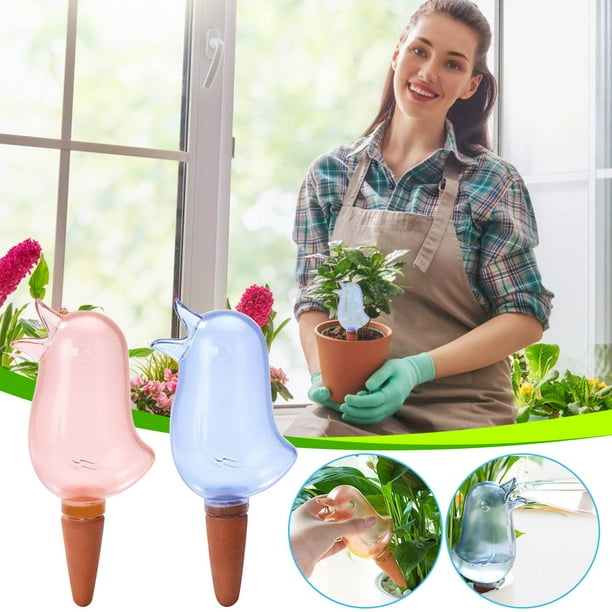 Ganfancp Herramienta de Riego Automático de Jardín Precioso Dispositivo de Riego Por Goteo para Plantas de Interior Ofertas Flash Liquidación 1X Regador