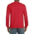 thumbnail image 5 of Gildan Mens Plain Crew Neck Ultra Cotton Long Sleeve T-Shirt, 5 of 5