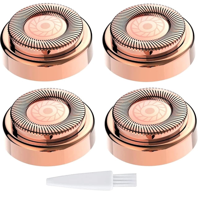 Cabezales de repuesto SOLO para nuestra depilación facial VISOFO para mujeres (4 cabezales)