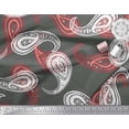 thumbnail image 3 of Soimoi Cotton Duck Fabric Artistic Paisley Print Sewing Fabric Yard 42 Inch Wide, 3 of 3