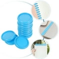 thumbnail image 4 of EeaseCA 44pcs Plastic Book Binding Discs Leaf Binder Binder Rings for DIY Notepads Planners, 4 of 7