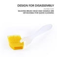 thumbnail image 6 of Chamoist Basting Brush For Cooking Food,Silicone Pastry Basting Brushes Heat Resistant Bpa Free For Bbq Grill Barbecue & Kitchen Baking Cooking Marinating Oil Brushes Soft Bristles Long Handle,6PC, 6 of 10