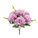 thumbnail image 3 of Centro de mesa de flores artificiales, mesa para el hogar, decoración floral, banquete de boda, tela de seda, flor falsa, púrpura Inevent HA6703-04B, 3 of 6