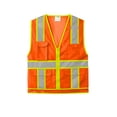 thumbnail image 3 of Cornerstone Csv105 Ansi 107 Class 2 Surveyor Zippered Two-Tone Vest, 3 of 4