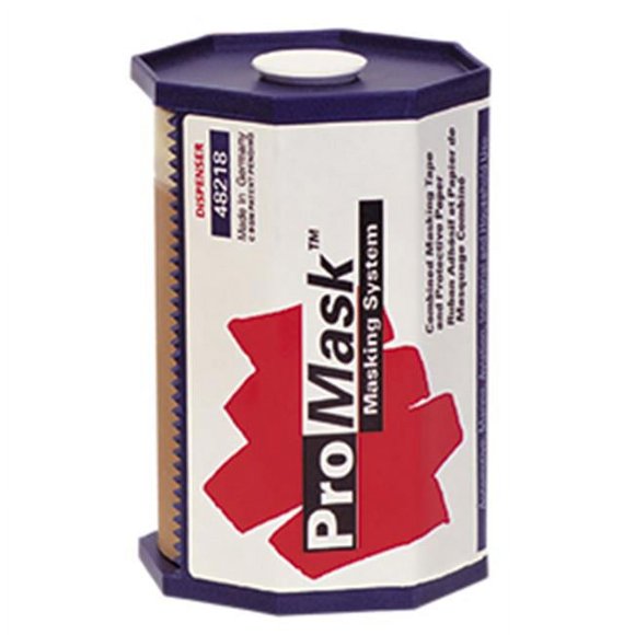 FBS Distribution FBS-48218 Pro Masking Refill Roll with Dispenser - 7 in. x 22 Yards
