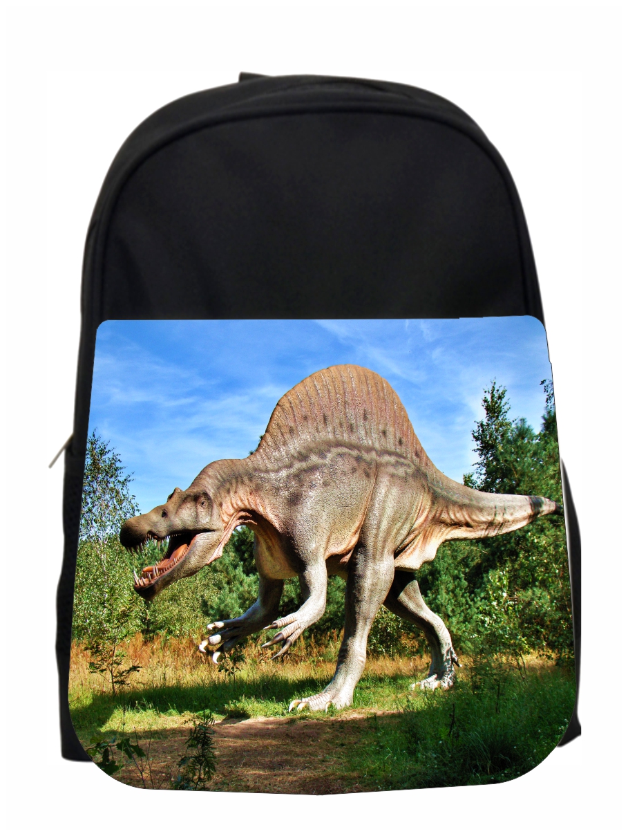 Accessory Avenue School Bag Dinosaur in a Park Kids PreSchool Backpack