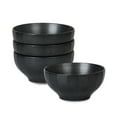 thumbnail image 7 of Stone Lain Rio 4-Piece Bowl Set Stoneware, Black, 7 of 7
