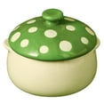 thumbnail image 1 of CJiaWei Mush Room Cooking Whimsical Ceramic Cookware Cute Cot Tagecore Utensils Little B Rie Sturdy And Well Made Doubie Handles Counter De Cor Gi Ft For Family, 1 of 4