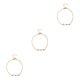 thumbnail image 1 of Sonducket Tobillera de aleación hermosa en forma de rosa, adorno de cadena de tobillo Simple, adorno para pies, accesorio de moda, joyería para Type1 NO1, 1 of 6