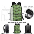 thumbnail image 6 of Jeiento Tractor Backpack for Boys 6-8 8-12 School Bags Elementary Middle School Bookbag Rucksack for Kids Green 17inch Laptop Backpacks Girls Kindergarten Schoolbag Daypack, 6 of 6