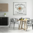 thumbnail image 3 of Stupell Industries Happiness Served in Kitchen Food & Beverage Painting Gallery Wrapped Canvas Art Print Wall Art, 36 x 36, 3 of 8