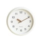 thumbnail image 4 of Reloj decorativo de pared, moderno, regalo de inauguración de la casa, reloj silencioso para dormitorio y baño. Beige, 4 of 9