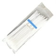 thumbnail image 2 of 100pcs 200mm Self\-locking Nylon Cable Ties Plastic Zip Tie Wire Binding Straps Tools white, 2 of 3